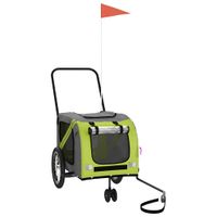 Przyczepka rowerowa dla zwierząt, tkanina Oxford i żelazo