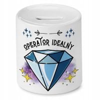 Dla Operatora Skarbonka Na Urodziny Na Prezent Z Nadrukiem Ze Zdjęciem