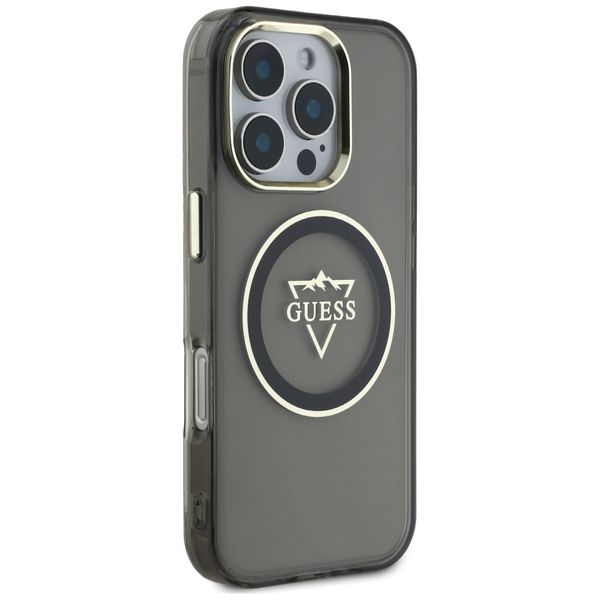 Etui Guess do iPhone 16 Pro, Czarny, MagSafe zdjęcie 4