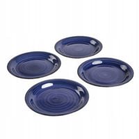 Zestaw talerzy OBLAN deserowych granatowych, 4 szt. 19 cm HOMLA