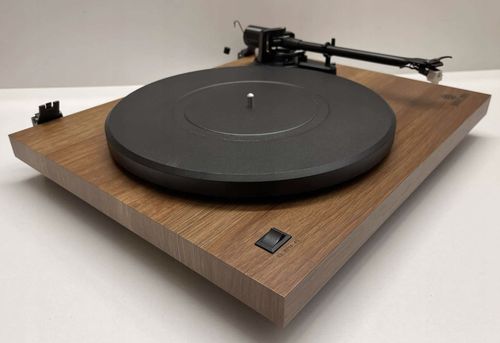 Gramofon ANGELS HORN HP-H019 z przedwzmacniaczem, 33 i 45 obr./min Brązowy na Arena.pl