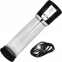 Pompka Do Penisa Elektryczna Automatyczna 5 Trybów Ssania USB Z Podziałką