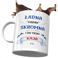 Kubek Dla Kai Koleżanki Siostry Na Prezent Z Nadrukiem Ze Zdjęciem