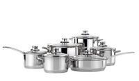 Zestaw garnków CARSO stal nierdzewna 12 el. NOIS
