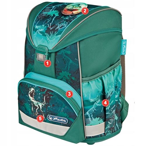 TORNISTER SZKOLNY HERLITZ ULTRALIGHT T-REX ZESTAW na Arena.pl