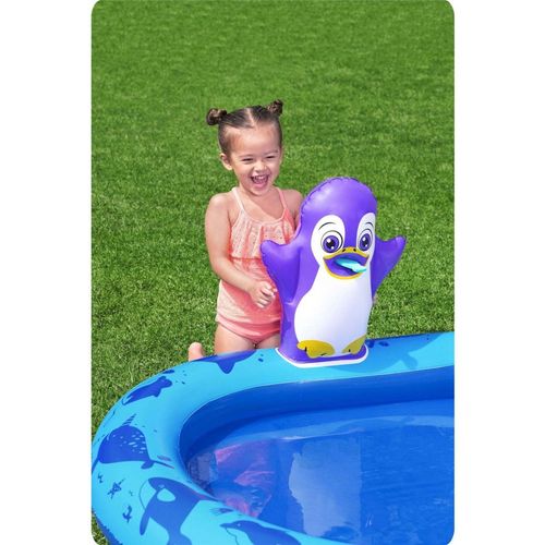 Plac zabaw dmuchany Polar Pals 134 x 131 x 73 cm Bestway 53156 na Arena.pl