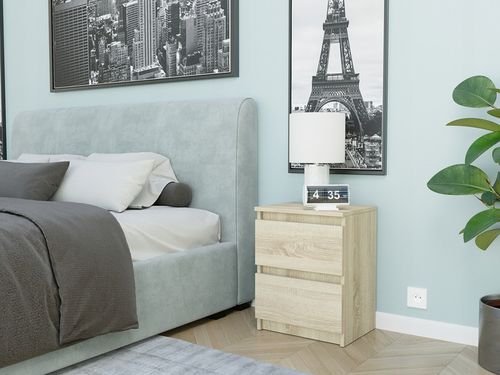 Szafka nocna komoda stolik 40cm R-2 SONOMA na Arena.pl