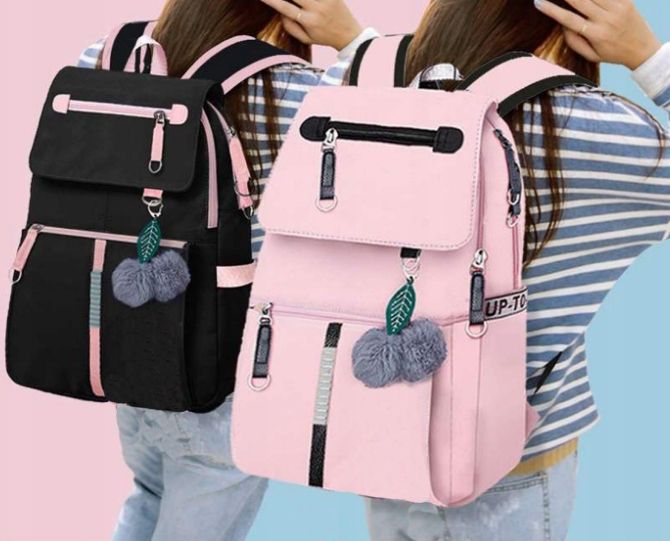 PLECAK SZKOLNY DLA NASTOLATKI KOLORY DUŻY A4 MODNY TORNISTER MŁODZIEŻOWY zdjęcie 11