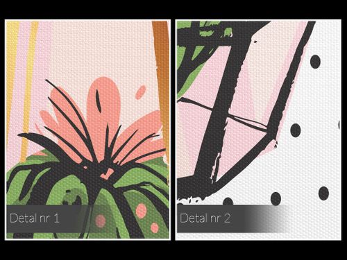 61601 Obraz na płótnie SUKULENTY ROŚLINY MODNY na Arena.pl