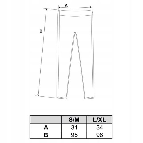 Legginsy Prążkowane Damskie z Wysokim Stanem Modne Fit Getry MORAJ L/XL na Arena.pl