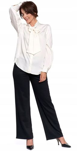 Koszula Damska z Kokardą MORAJ Elegancka Stylowa Bluzka Kobieca - M na Arena.pl