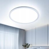 Lampa Sufitowa LED okrągła 6500K biała do łazienki i kuchni 40 cm
