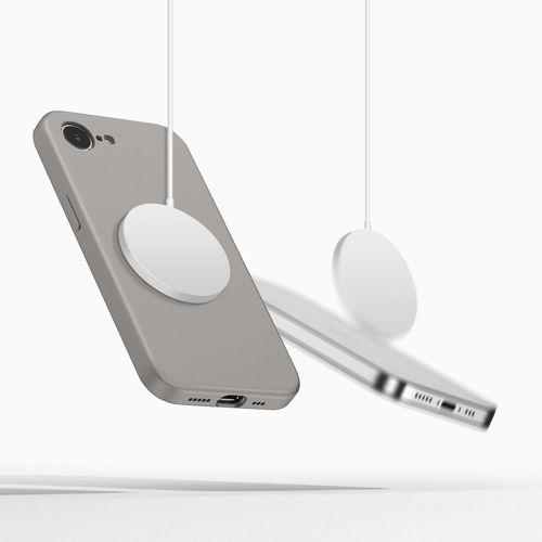 tech-protect silicone magsafe iphone 16e / 17e stone grey na Arena.pl