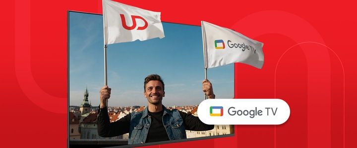 TELEWIZOR UD 32 CALE HD SMART GOOGLE TV 11 BLUETOOTH DVB T T2 HEVC DOLBY zdjęcie 16