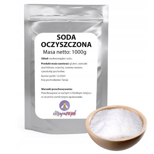 Soda oczyszczona spożywcza wodorowęglan sodu 1kg na Arena.pl