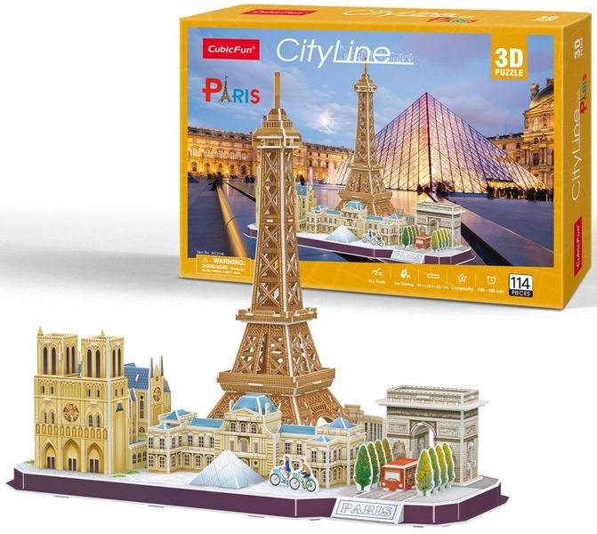 PUZZLE 3D CITY LINE PARIS MC25H    2545 zdjęcie 1