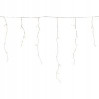 Lampki Sople Zewnętrzne 150LED 5M Białe Zimne CH36 EUROHIT Christmas