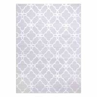 RUG/LU/TREX/CLOVER/GREY+WHITE/80x150