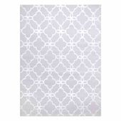 RUG/LU/TREX/CLOVER/GREY+WHITE/80x150