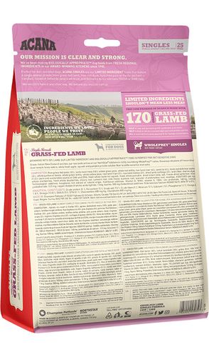 acana singles grass-fed lamb 2kg na Arena.pl