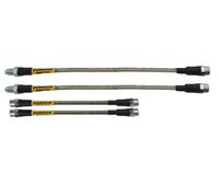 Volvo S70 I - Zestaw Przewodów Hamulcowych Teflonowych W Oplocie Stalowym