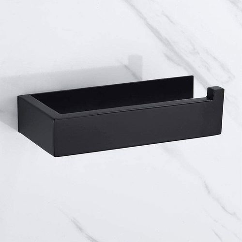 Uchwyt na papier toaletowy czarny samoprzylepny na Arena.pl