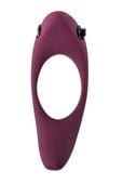 pierścień erection vibroring pure passion lunar wine red
