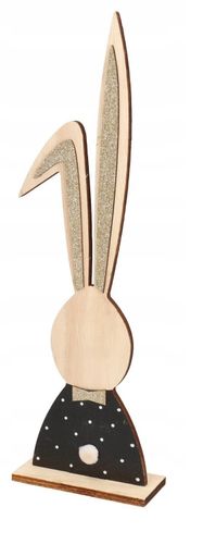 ZAJĄC ZAJĄCZEK WIELKANOCNY DREWNIANY FIGURKA 35CM na Arena.pl