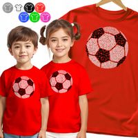 KOSZULKA DZIECIĘCA KROPKI PIŁKA DLA MAŁEGO PIŁKARZA DZIEŃ KROPKI - 134 M