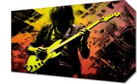 Obraz 30x20cm Gitarowa Pasja Na Elektryku