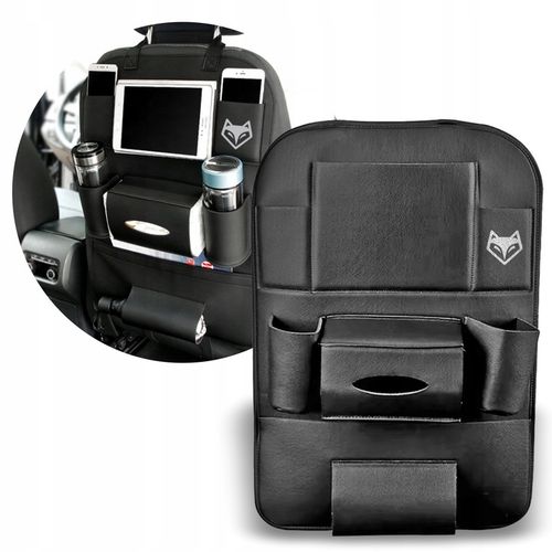 Organizer na fotel do samochodu, pokrowiec ochrona siedzenia Ekoskóra na Arena.pl