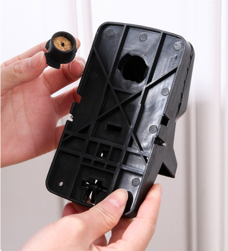 Łapka pułapka na myszy gryzonie bardzo mocna gilotyna myszołapka czarna na Arena.pl