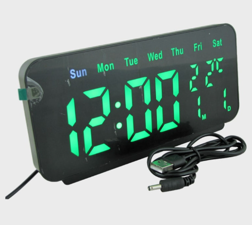 Budzik elektroniczny stojący, duże cyfry VST-912 na Arena.pl