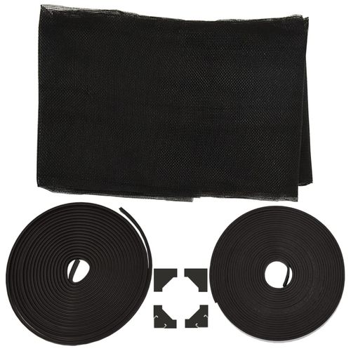 Magnetyczna moskitiera okienna, antracytowa, 120x140 cm na Arena.pl