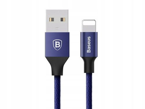 Kabel Baseus Yiven Lightning 120cm 2A - niebieski na Arena.pl