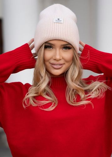 Czapka na zimę beanie damska PETERSON modna ciepła na jesień zimowa na Arena.pl