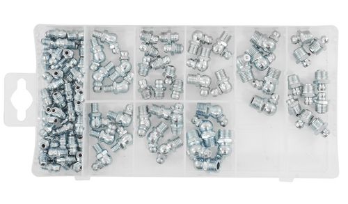 KALAMITKI SMAROWNICZKI METRYCZNE ZESTAW DO SMAROWNICY 110 ELEMENTÓW na Arena.pl