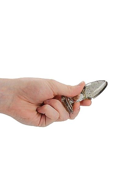 Acrylic Goldchip Butt Plug Set - Gold zdjęcie 7