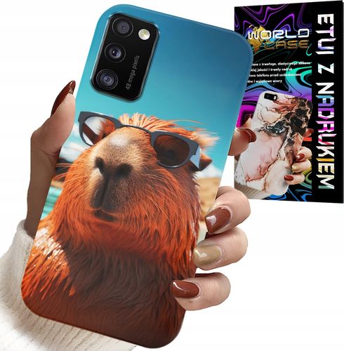 ETUI DO SAMSUNG GALAXY A41 - SŁODKA KAPIBARA, CAPIBARA CASE + SZKŁO na Arena.pl