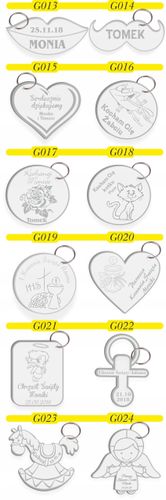 Brelok dla kierowcy AUTO z grawerem imieniem tata na Arena.pl