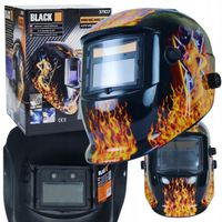 SAMOŚCIEMNIAJĄCA MASKA PRZYŁBICA SPAWALNICZA FILTR AUTOMATYCZNA BLACK WEEK