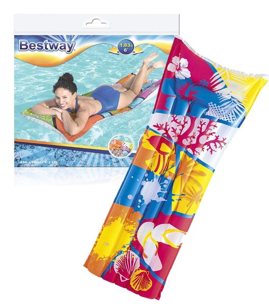MATERAC DMUCHANY PLAŻOWY DO PŁYWANIA 44033 zdjęcie 1