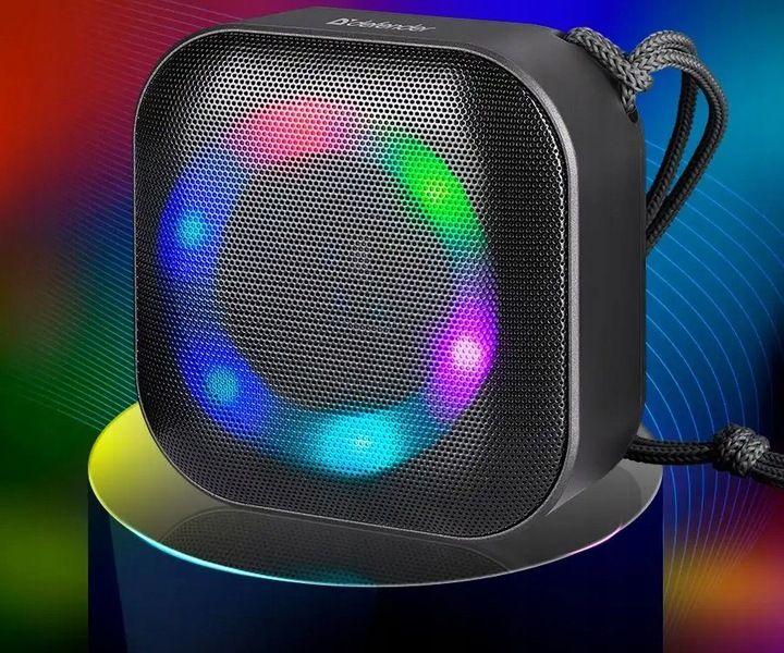 Przenośny Zewnętrzny Głośnik Bluetooth 5.3 LED Mobilny Bezprzewodowy USB-C zdjęcie 6