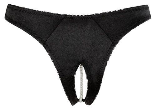 G String Pearls black XL na Arena.pl