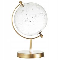 Dekoracja szklany globus Constellations