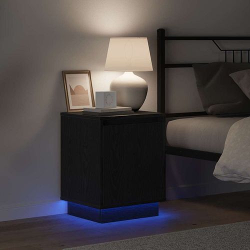 Szafka Nocna z 2 pcs Czarny 39 x 34.5 x 50 cm na Arena.pl