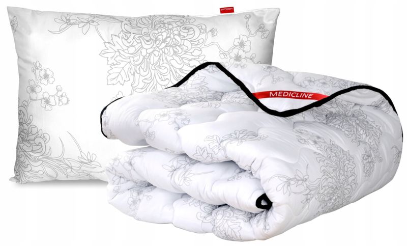 KOMPLET KOŁDRA CAŁOROCZNA 200x220 + PODUSZKA 70x80 zdjęcie 1