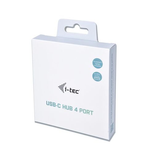Hub USB i-tec USB-C Thunderbolt 4x USB 3.0 Metal HUB 28cm na Arena.pl