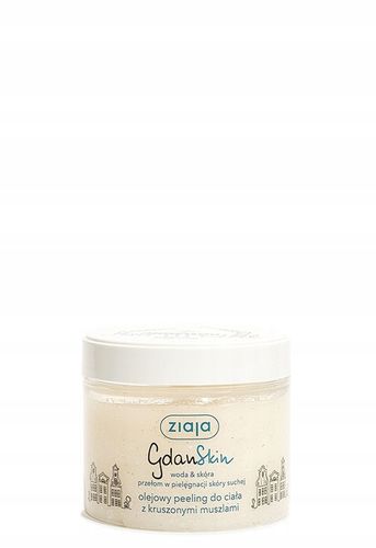 Peeling do ciała olejowy z kruszonymi muszlami Ziaja GdanSkin 300 ml na Arena.pl