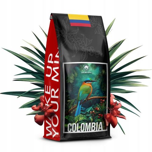 Kawa ziarnista 1kg Kolumbia Świeżo Palona 100% ARABICA - Blue Orca Coffee na Arena.pl